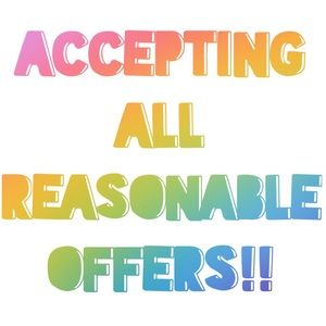 ✨ SEND ME AN OFFER !!✨